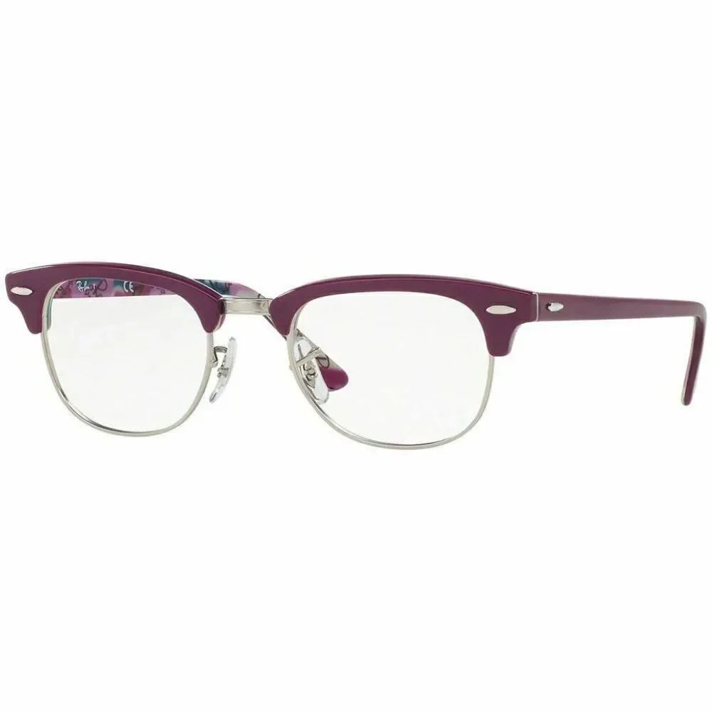 Ray-Ban Browline Eyeglasses Violet W/Demo Lens